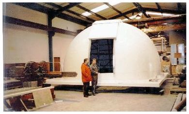 Observatory dome fabrication